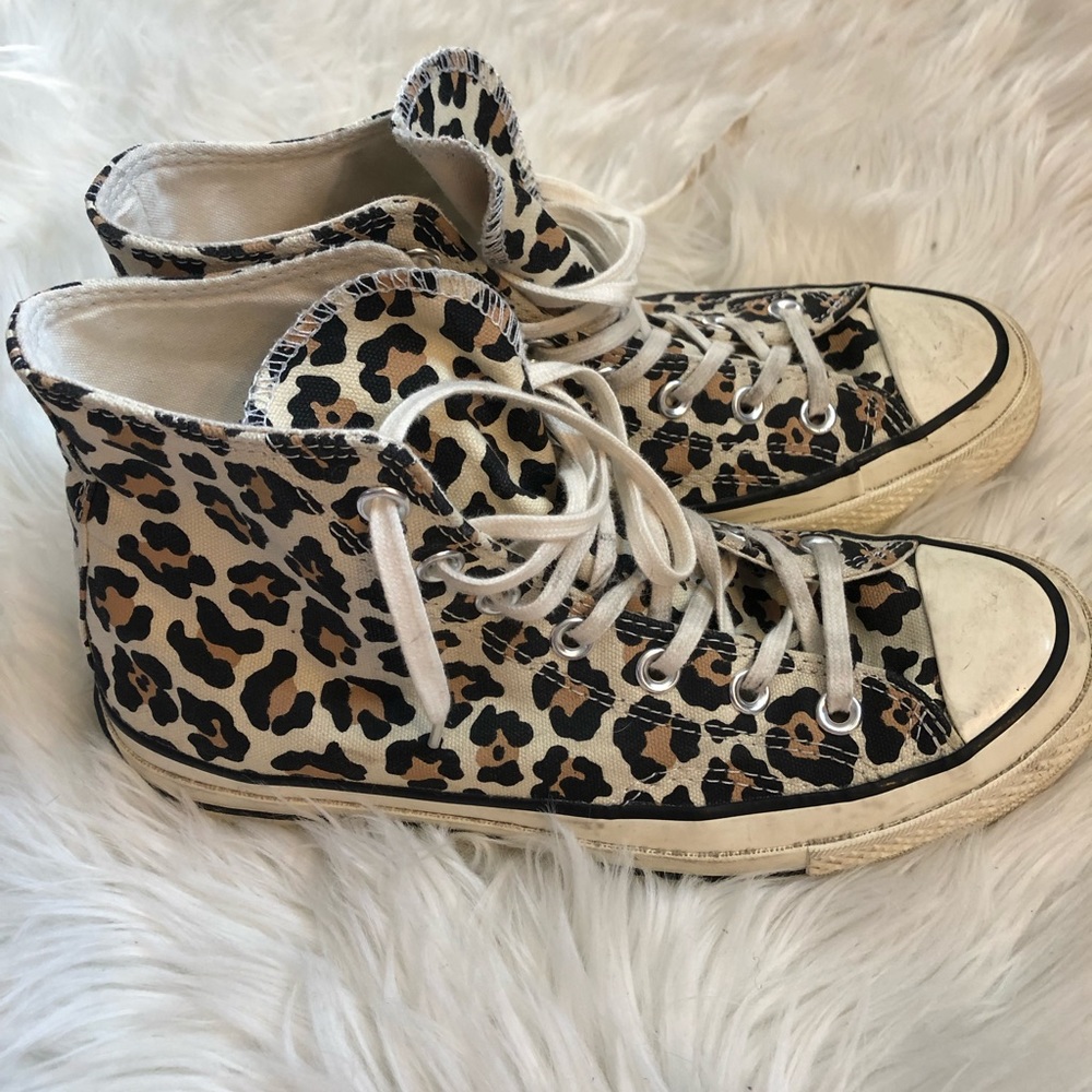 Leopard Print Converse